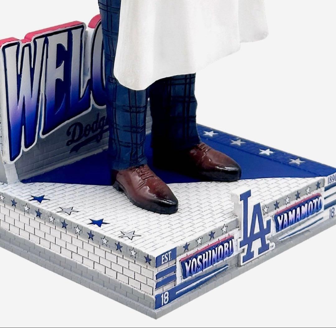 山本由伸_ドジャース_入団記念_524個限定_ボブルヘッド _MLB