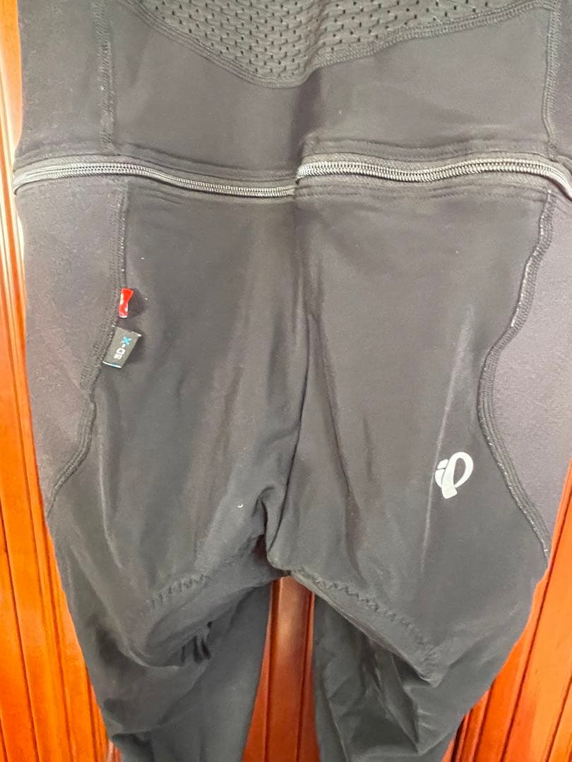 ★パールイズミ ウィンドブレーククイックビブタイツ裏起毛【5℃～対応】 Lサイズ