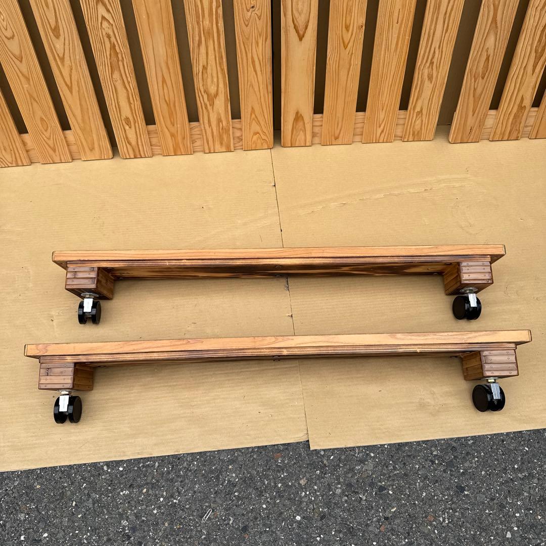 断捨離中　希少　梅里竹芸　シングルベット　竹製　【A-94】