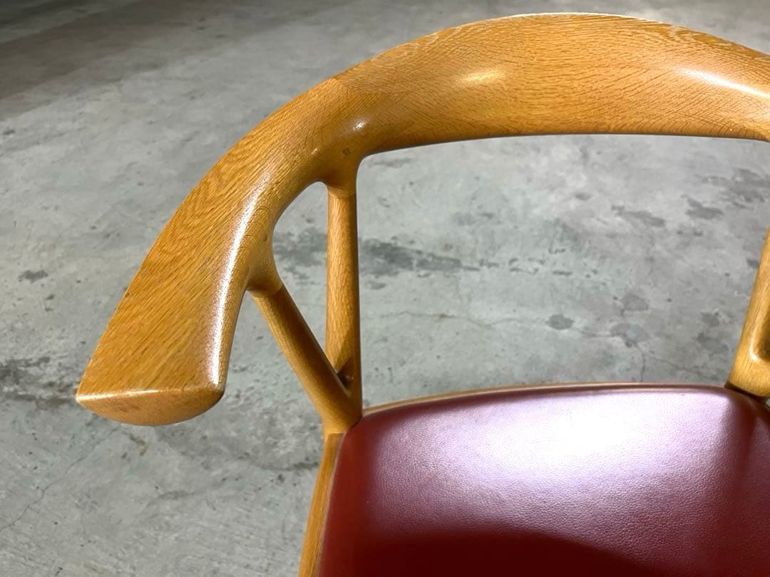 家具蔵 Vチェア ダイニングチェア 無垢材 カグラ 椅子 定価10万