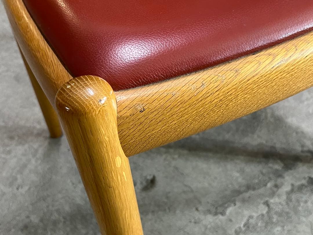 家具蔵 Vチェア ダイニングチェア 無垢材 カグラ 椅子 定価10万