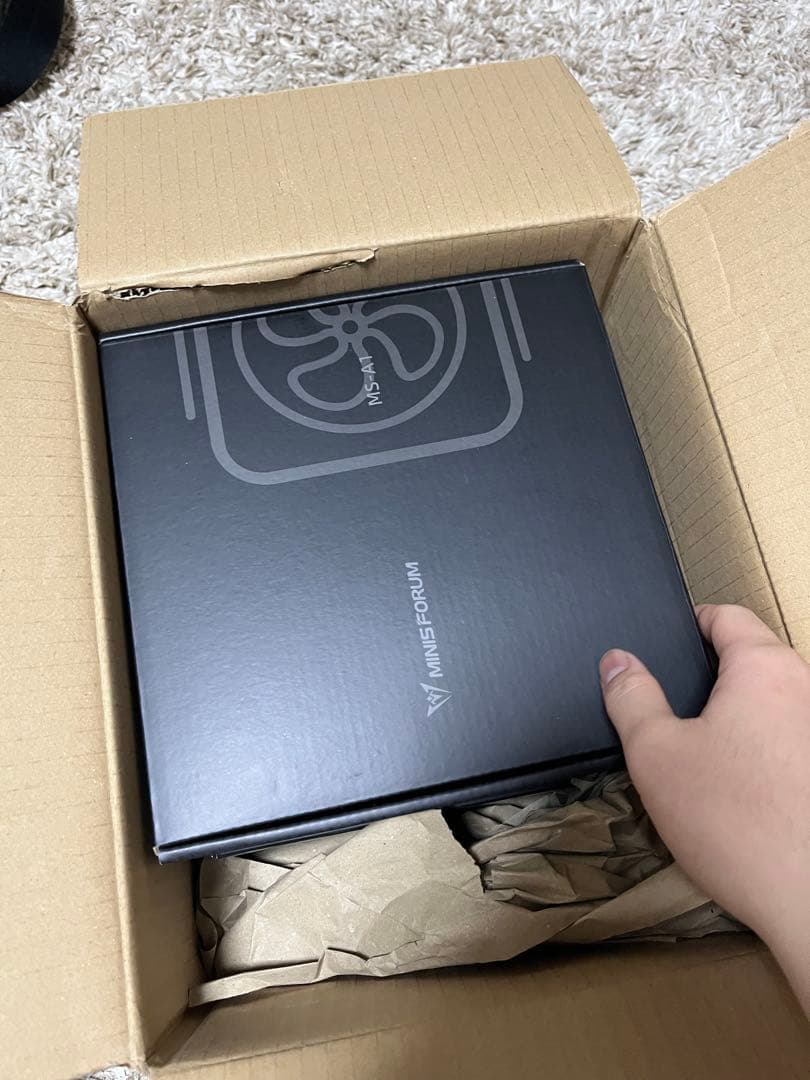 ミニPC WORK STATION MINIPC Ryzen7 8700G RAM32GB