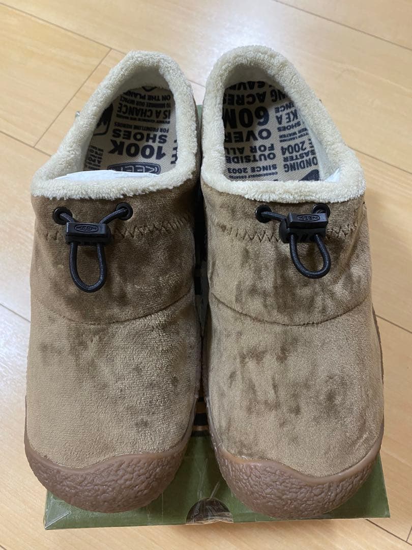 【新品未使用】KEEN DARK EARTH VELOUR US 6.5