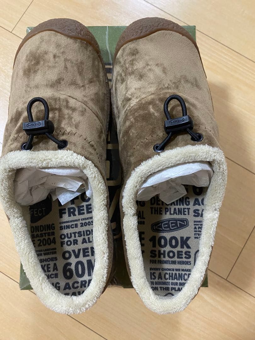 【新品未使用】KEEN DARK EARTH VELOUR US 6.5
