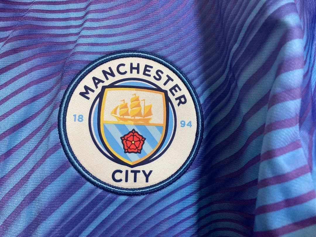 マンチェスターシティ　ジャージMサイズ