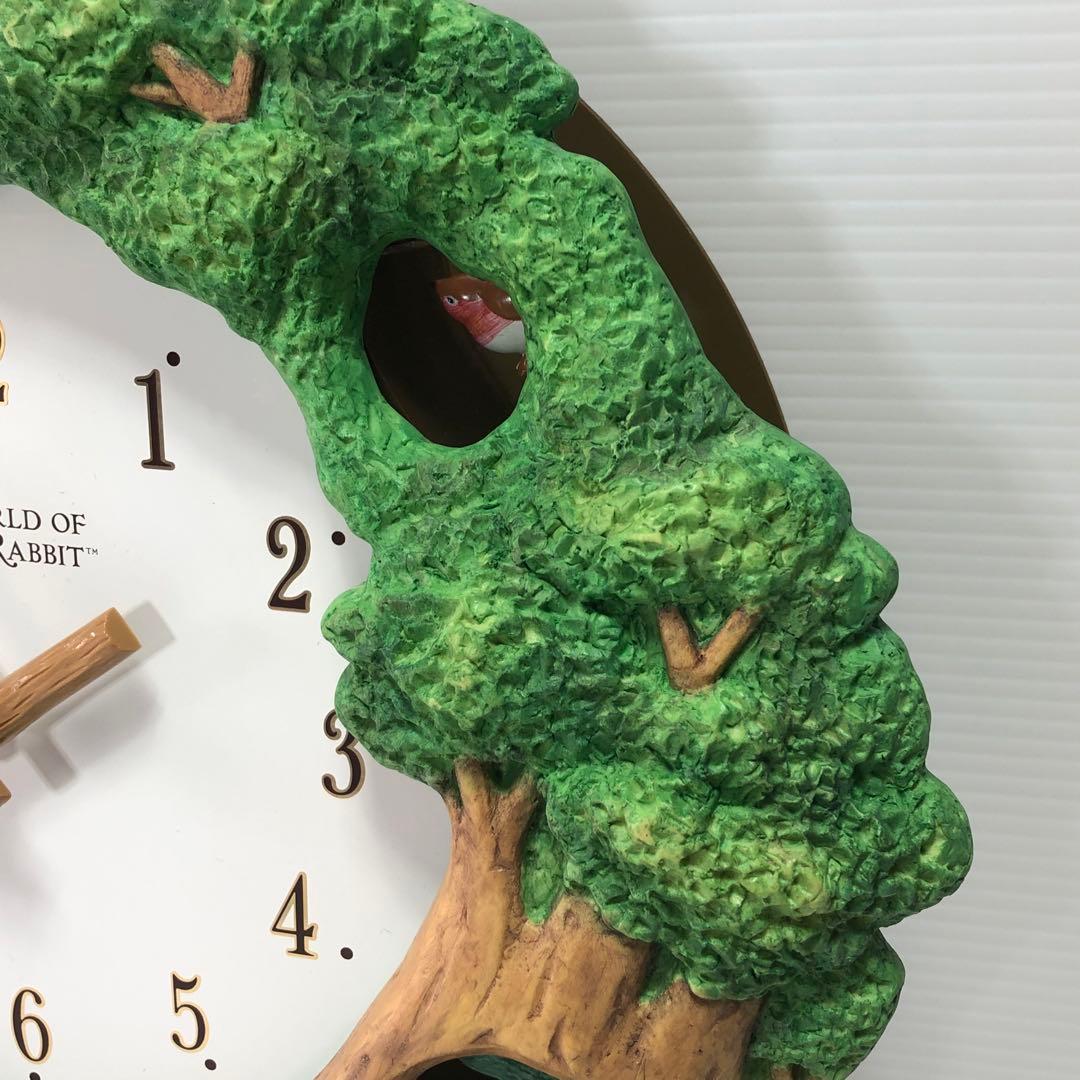 【希少・動作品!!】ピーターラビット メロディ掛時計 4MH776