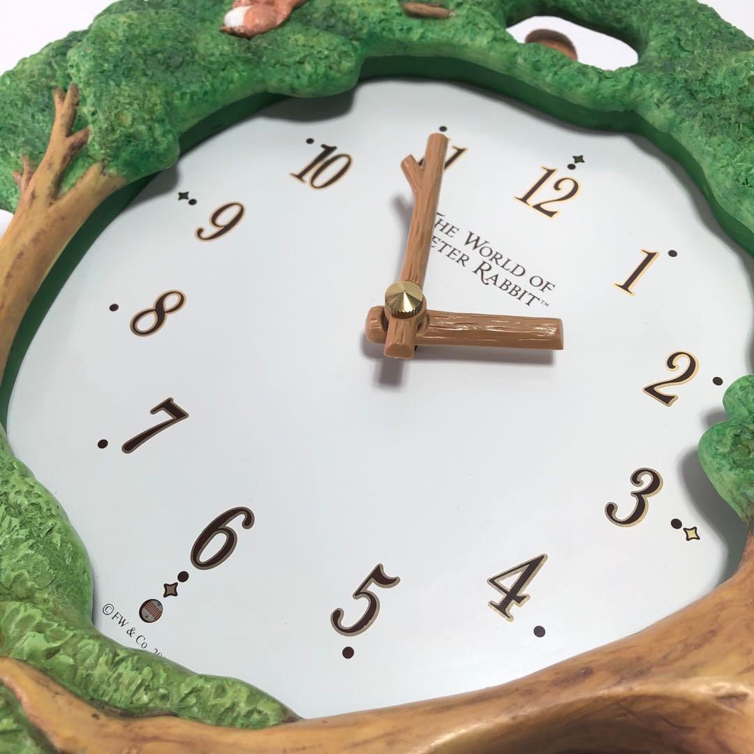 【希少・動作品!!】ピーターラビット メロディ掛時計 4MH776