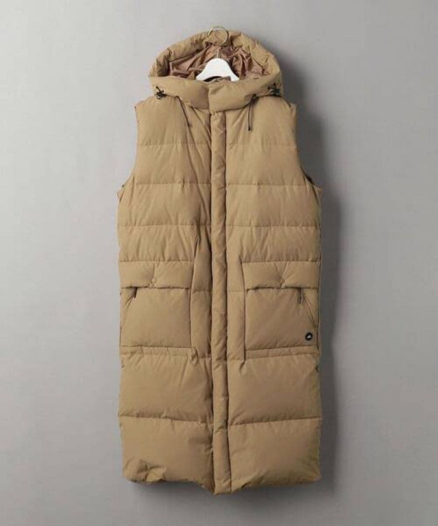 yeti BL DWN LNG VST ノースリーブダウンコート　ロング　ベスト