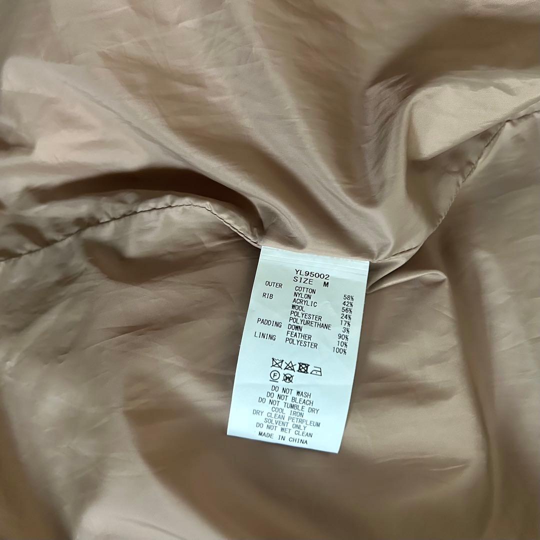 yeti BL DWN LNG VST ノースリーブダウンコート　ロング　ベスト