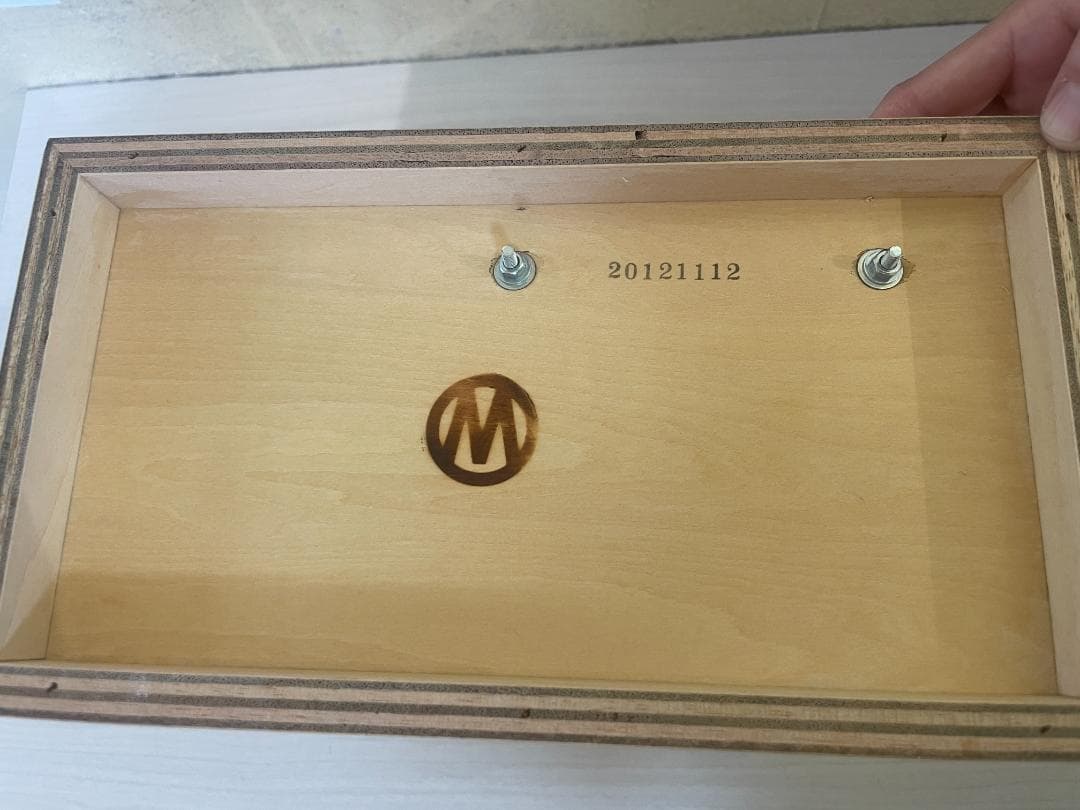 木製ガラポン抽選機　300球用　渡辺徽章