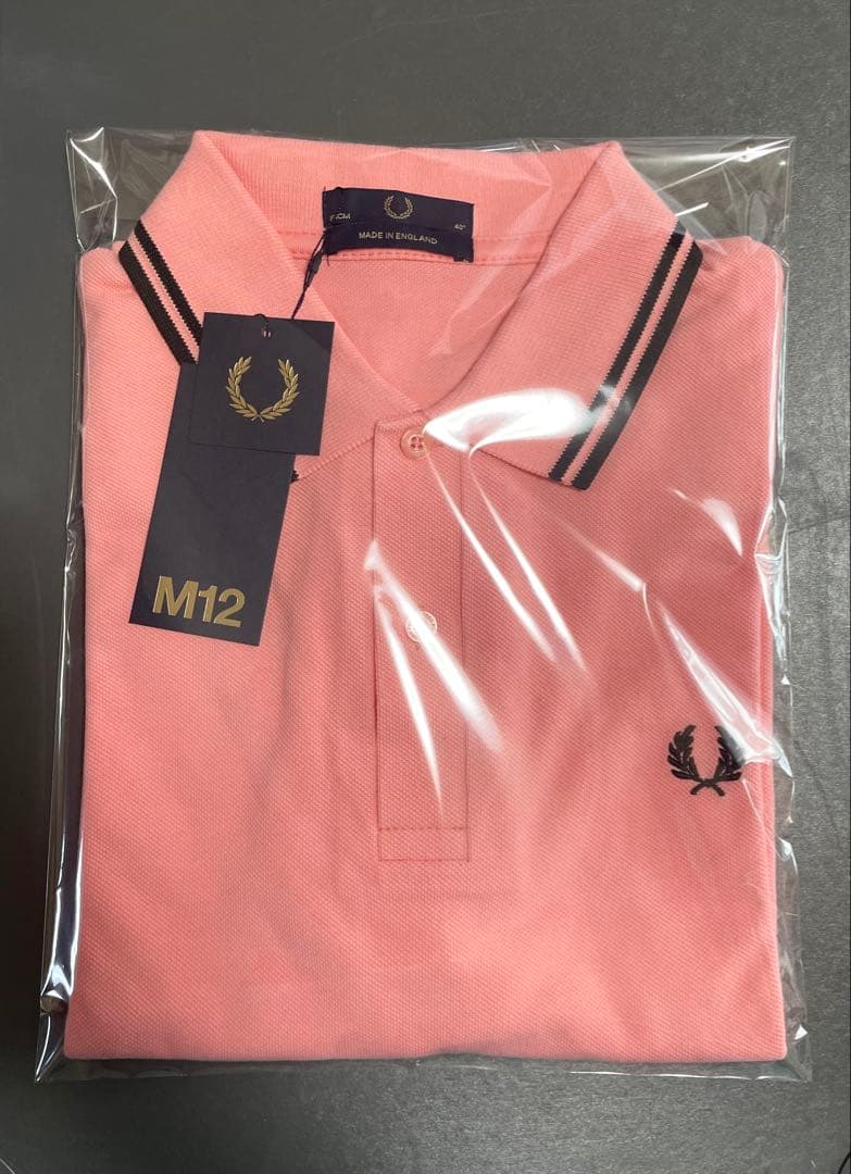 【新品・未使用】FRED PERRY フレッドペリー ポロシャツ（M12）40