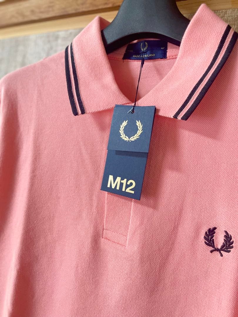 【新品・未使用】FRED PERRY フレッドペリー ポロシャツ（M12）40