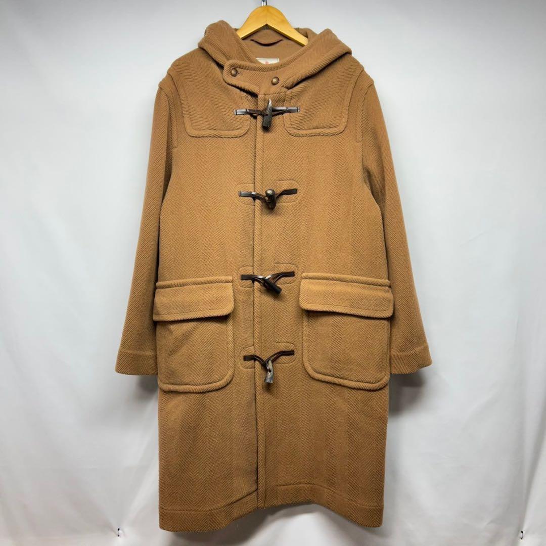 メンズ OLD ENGLAND ヘリンボーン ダッフルコート