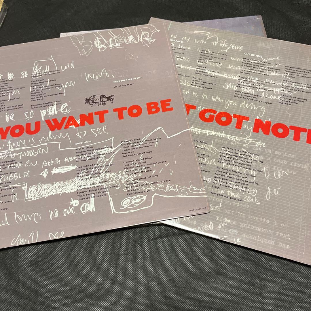 美品　レア　blur THINK TANK レコード　Banksy