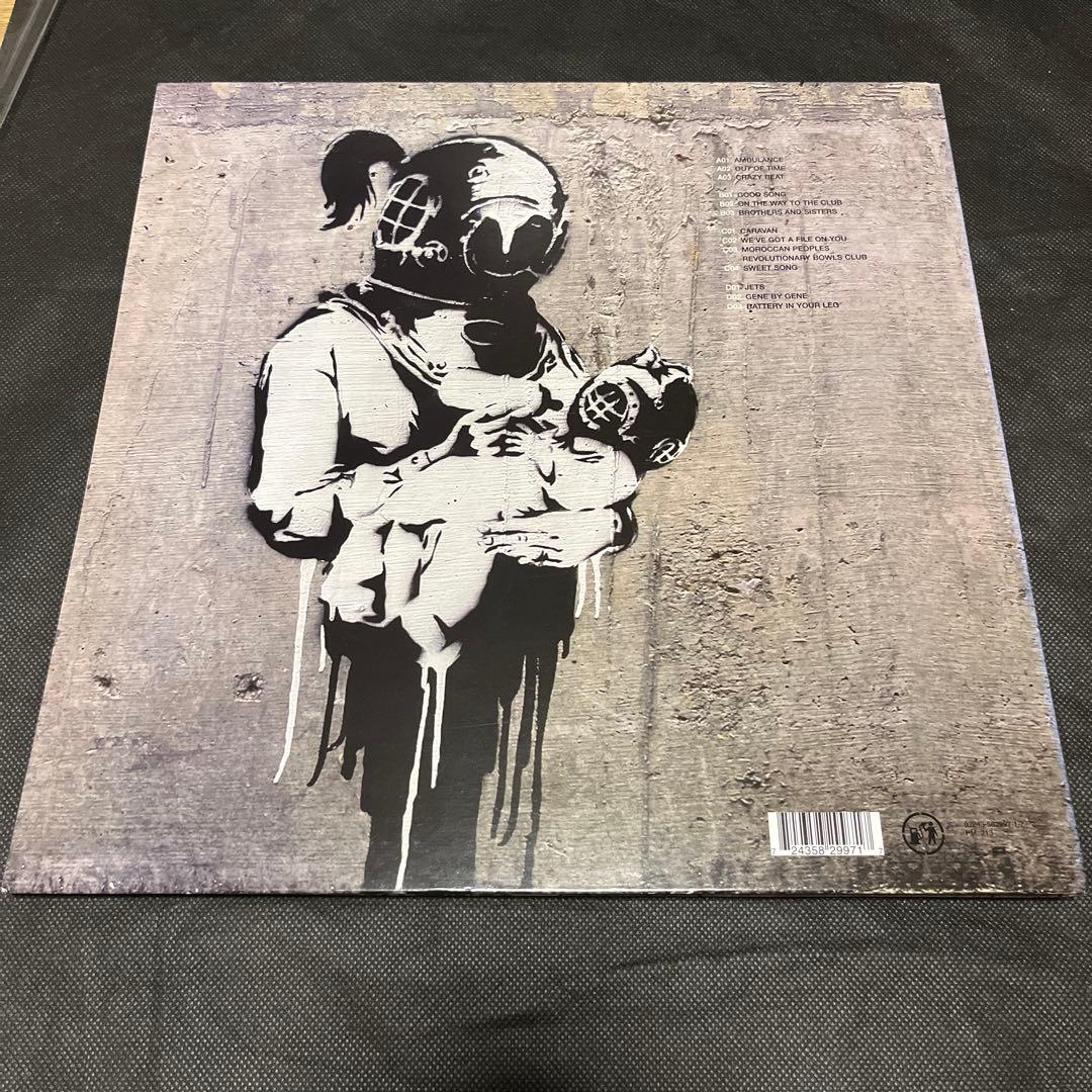 美品　レア　blur THINK TANK レコード　Banksy