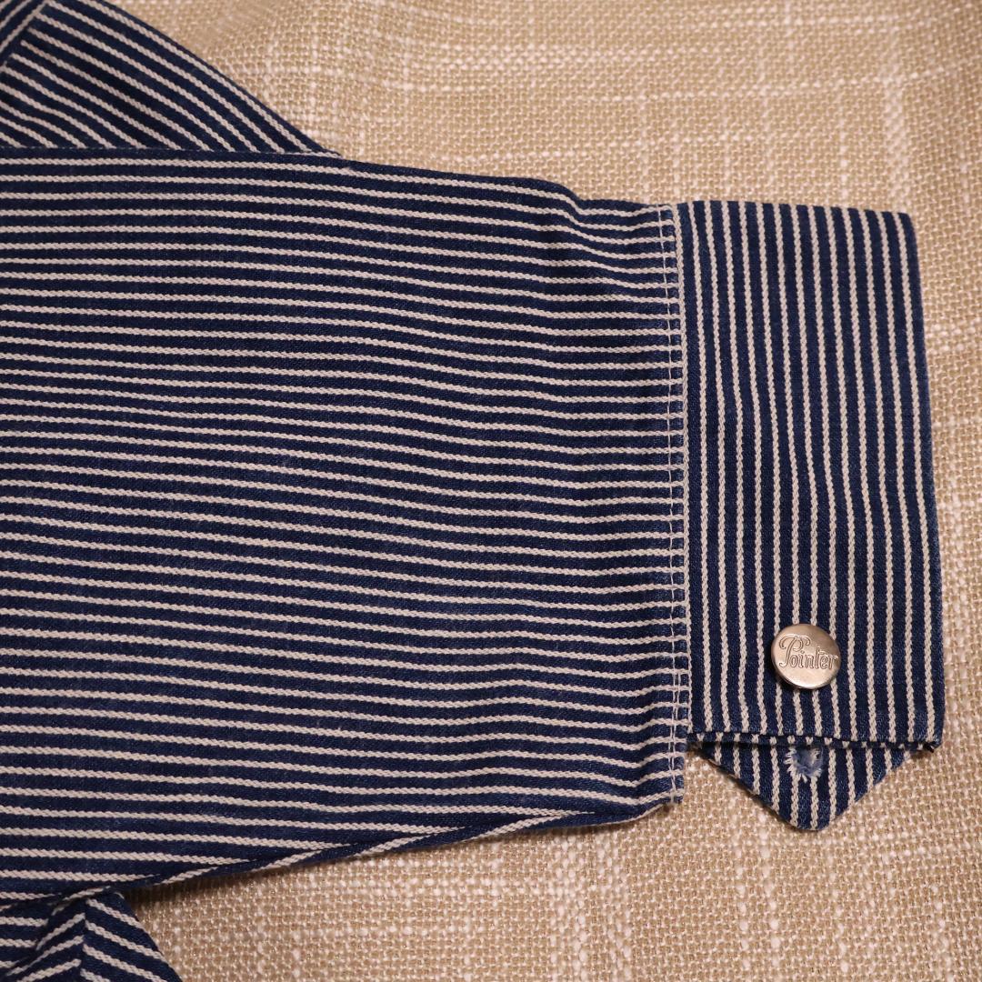 ポインターヴィンテージ 1990's ヒッコリーカバーオール us L(xl)