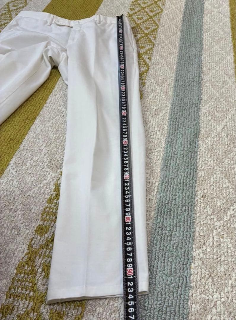 PT TORINO ホワイト ストレッチ チノパン　pt01 evo スラックス