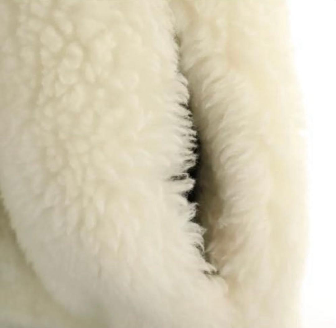 ザリラクス ボア ベスト 38 ホワイト THE RERACS レディース