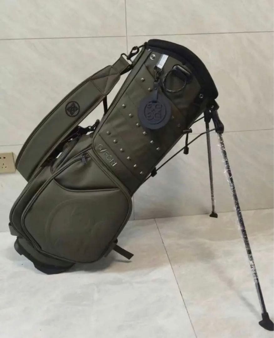 ジーフォア 男女兼用 キャディバッグ  G/FORE ダークグリーン