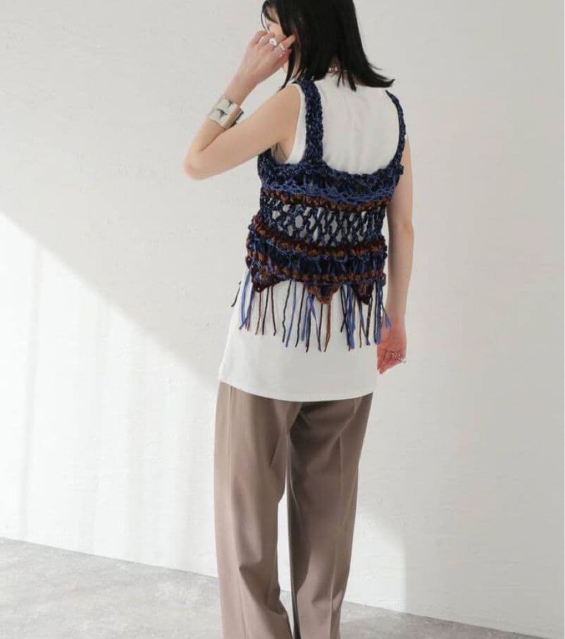 CITYSHOP★ODAKHA 別注 クロシェビスチェ