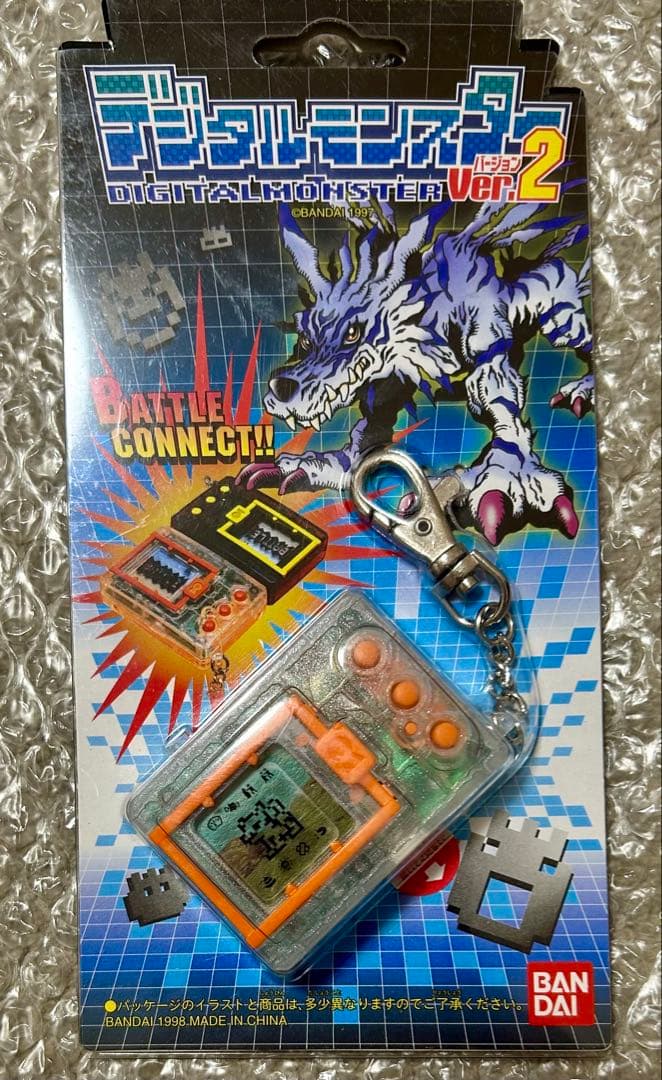 デジタルモンスターver2 バンダイ クリアオレンジ