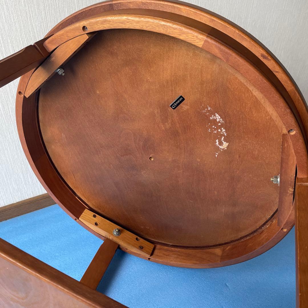 マルニ木工 地中海シリーズ サイドテーブル ラウンドテーブル