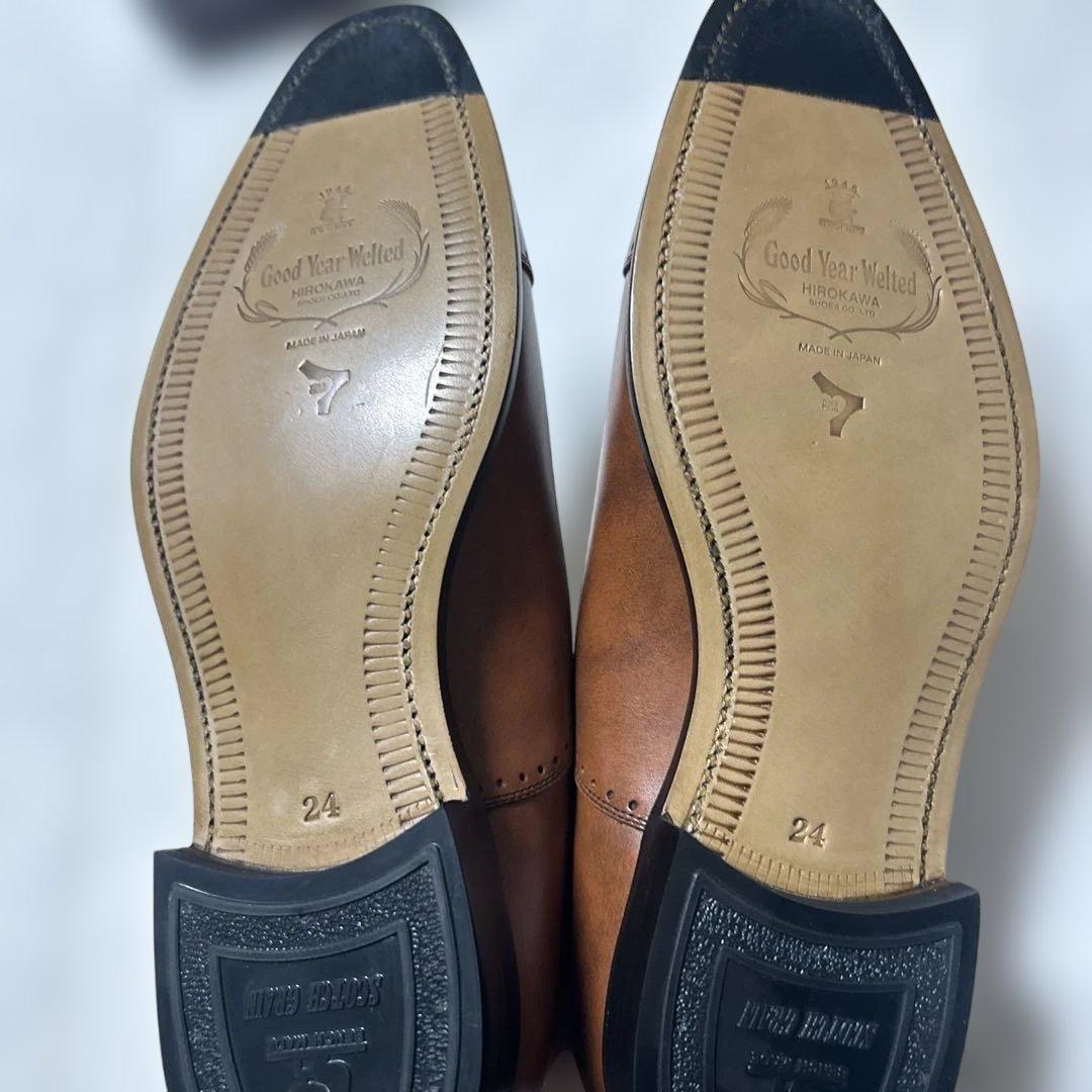 箱付未使用品　スコッチグレイン F756 24㎝/E DBR