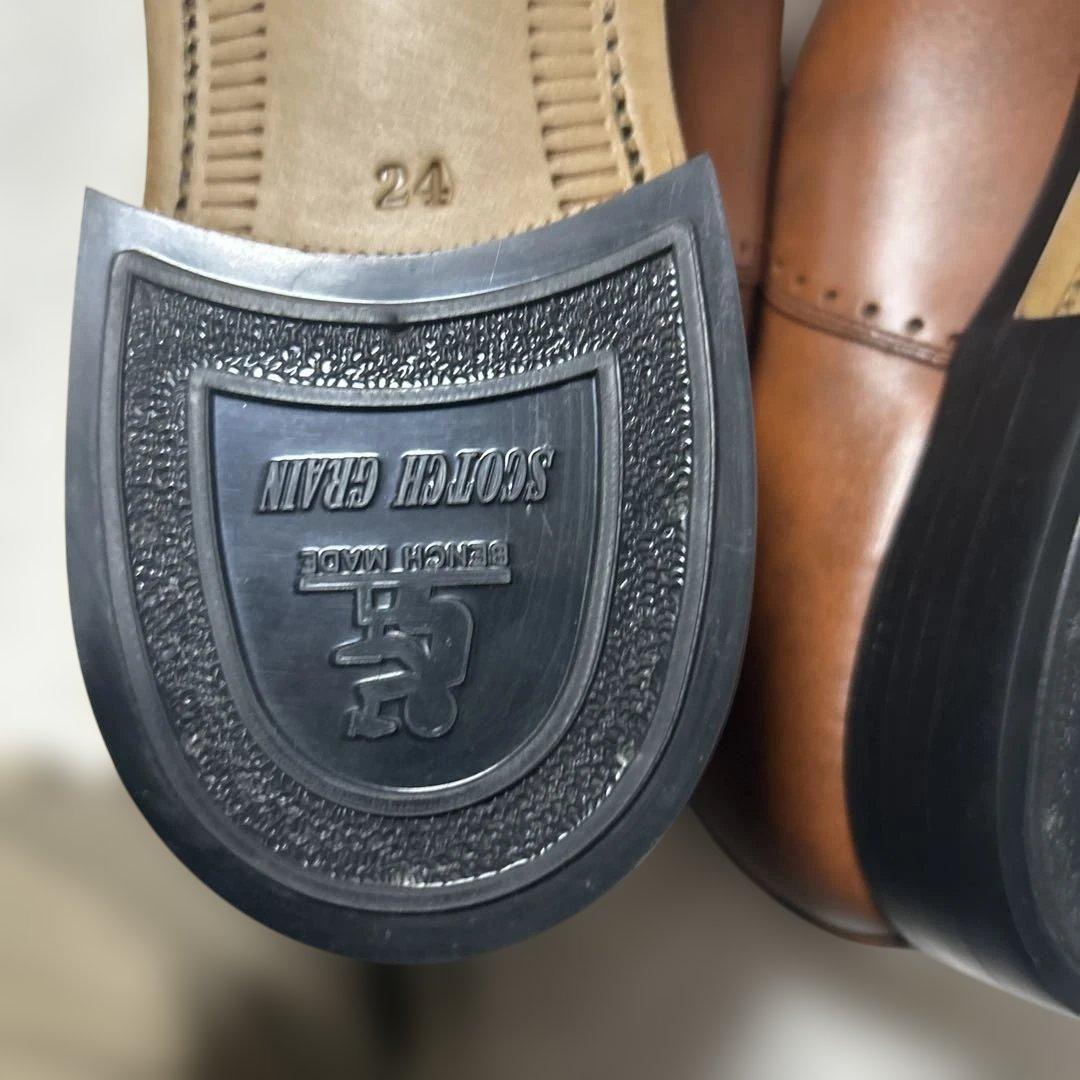 箱付未使用品　スコッチグレイン F756 24㎝/E DBR