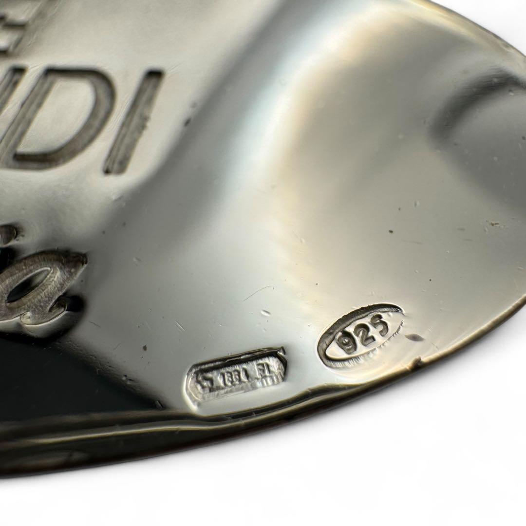 希少　フェンディ　セレリア　マネークリップ　チャーム　スターリングシルバー