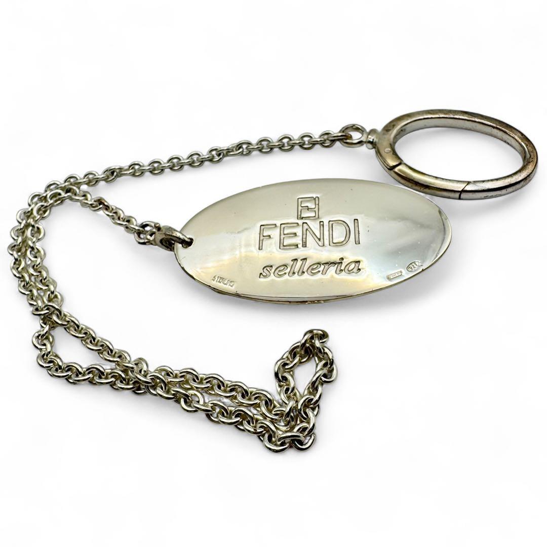 希少　フェンディ　セレリア　マネークリップ　チャーム　スターリングシルバー