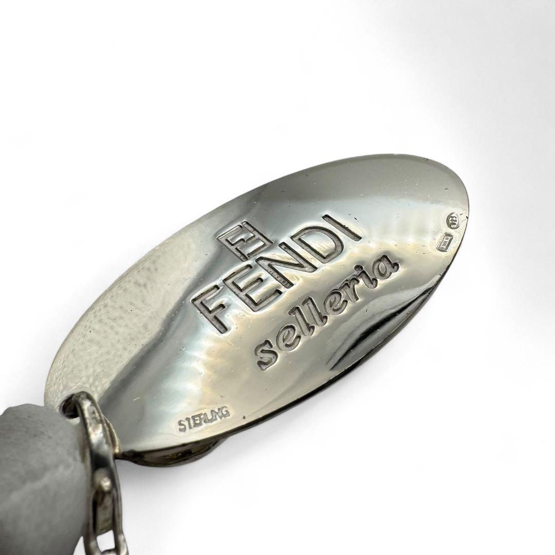 希少　フェンディ　セレリア　マネークリップ　チャーム　スターリングシルバー