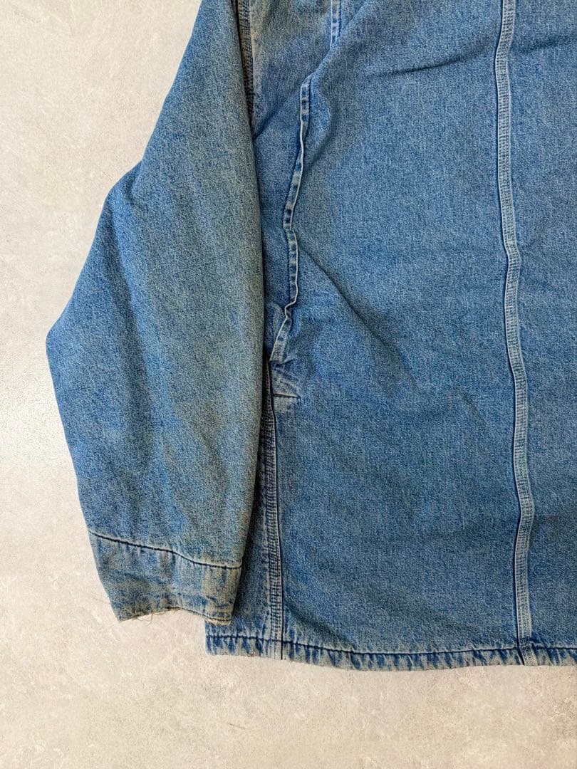 希少 星タグ 80s Carhartt ミシガン チョアコート デニムUSA製