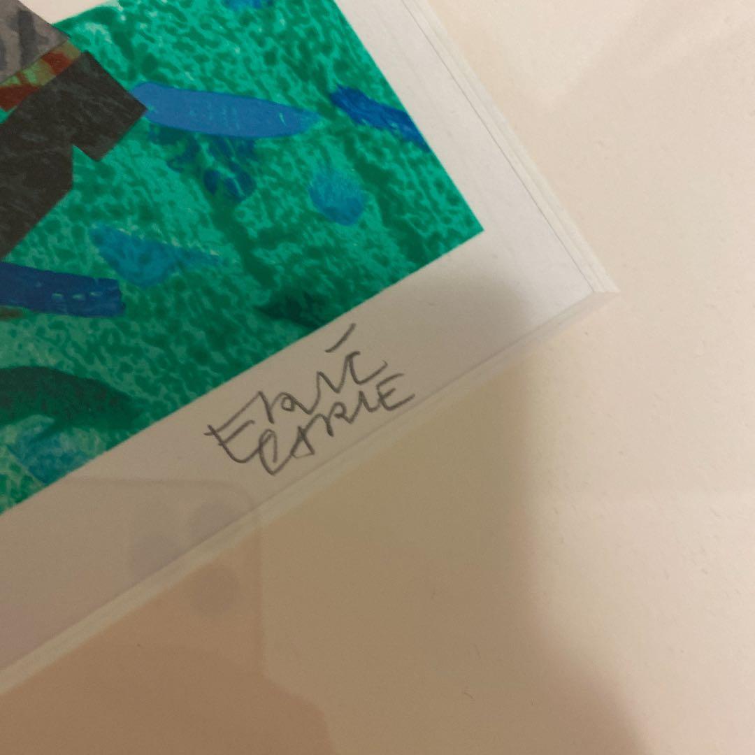 エリックカール　リトグラフ　版画　はらぺこあおむし