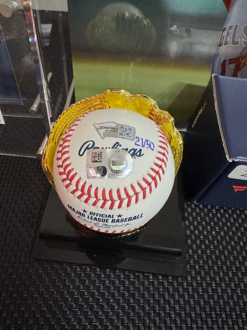 【NIFTY】大谷翔平 直筆サインボール MLB公式&Fanatics