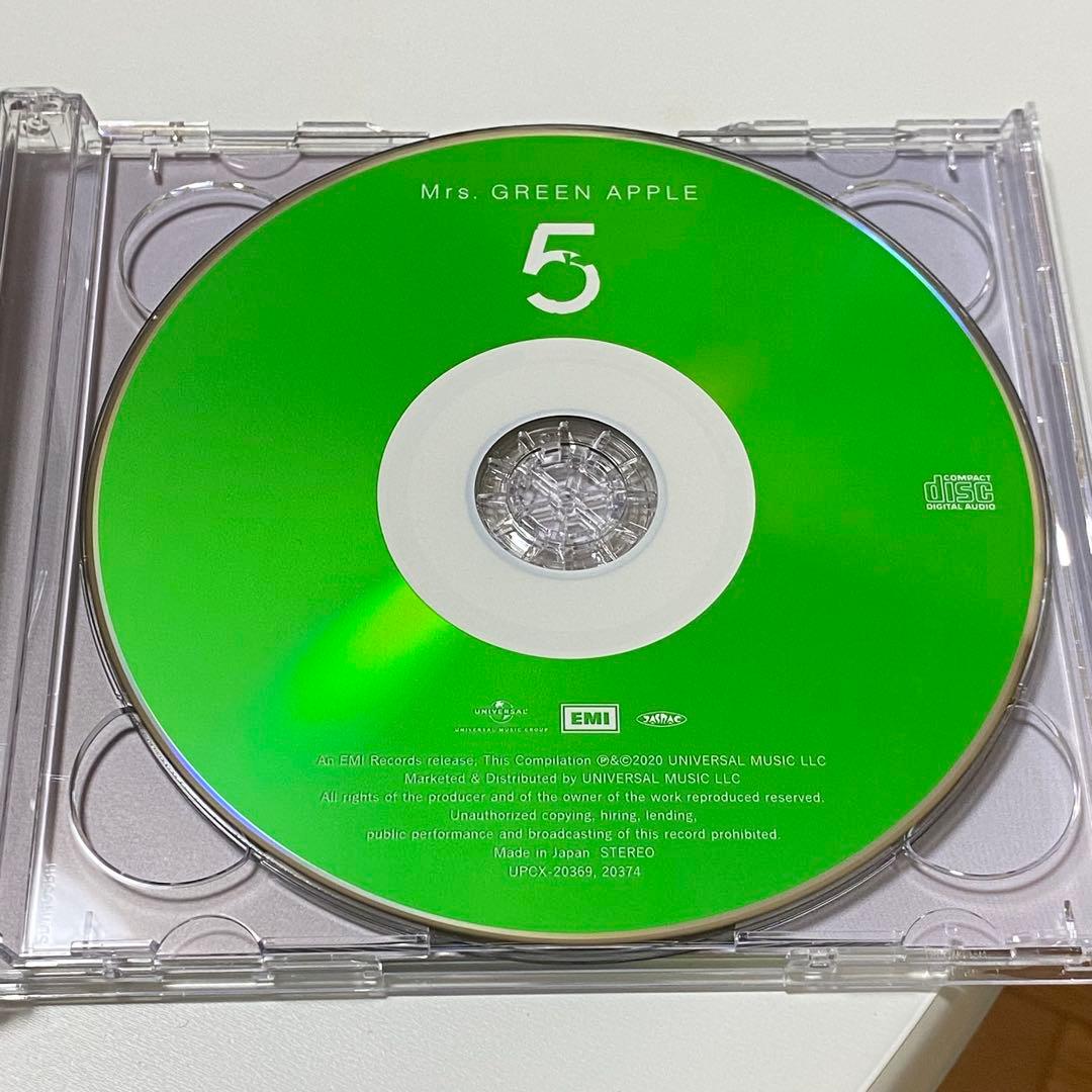 【値下げ】Mrs. GREEN APPLE 5 CD・DVDセット
