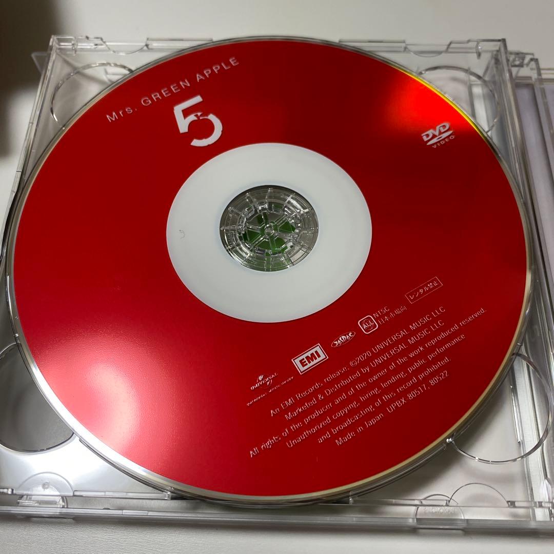 【値下げ】Mrs. GREEN APPLE 5 CD・DVDセット