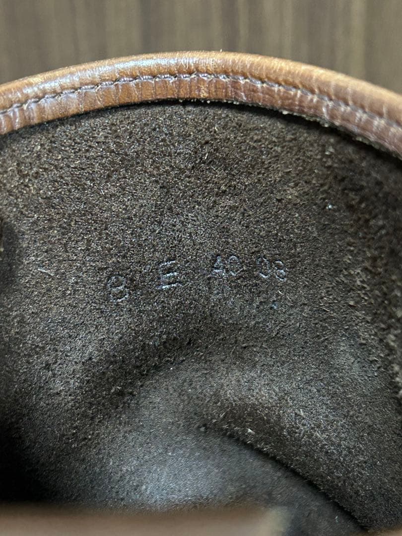 s*a様 Wesco BOSS ブラウンレザーエンジニアブーツ