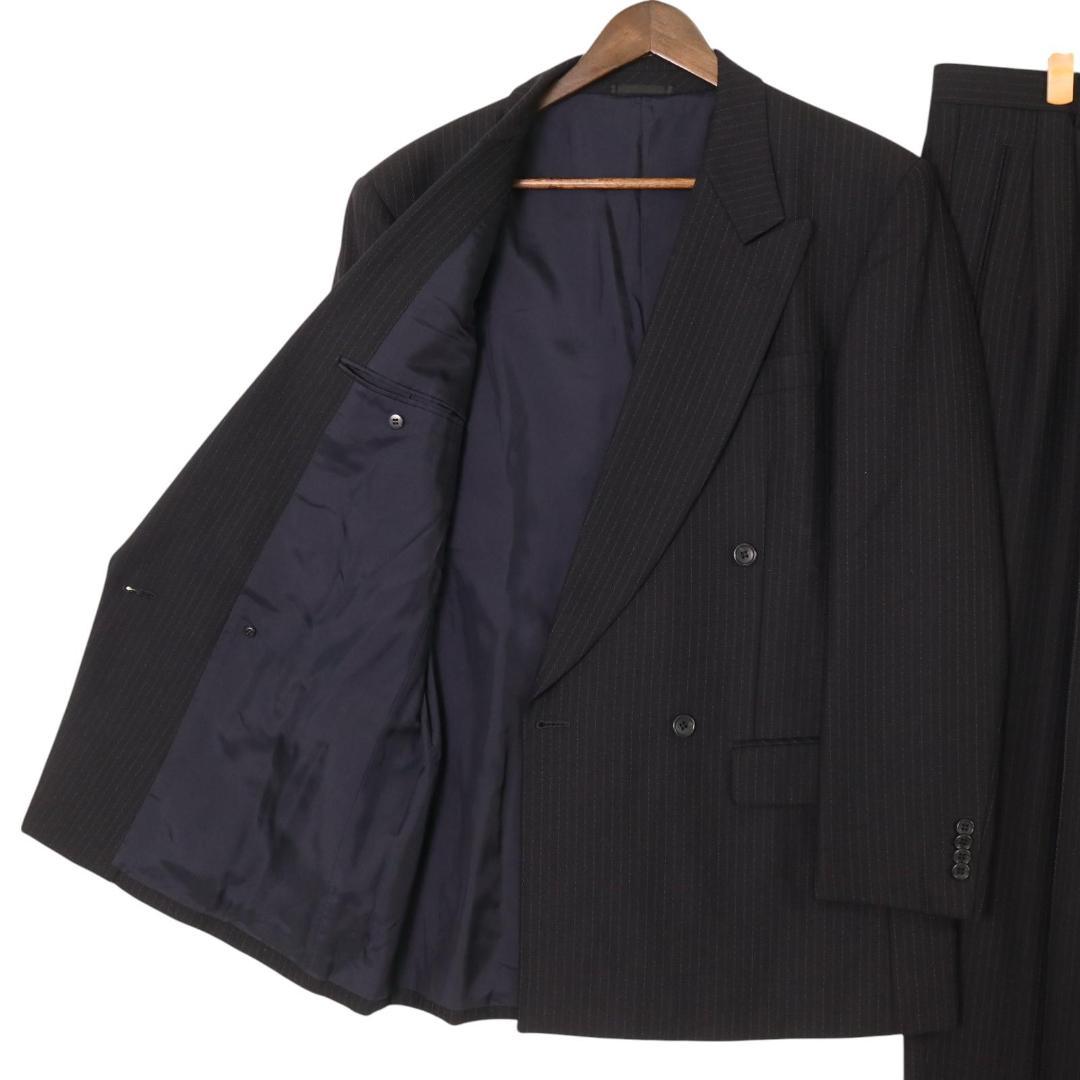 【コロッケ】ランバン ダブルスーツ セットアップ ストライプR50