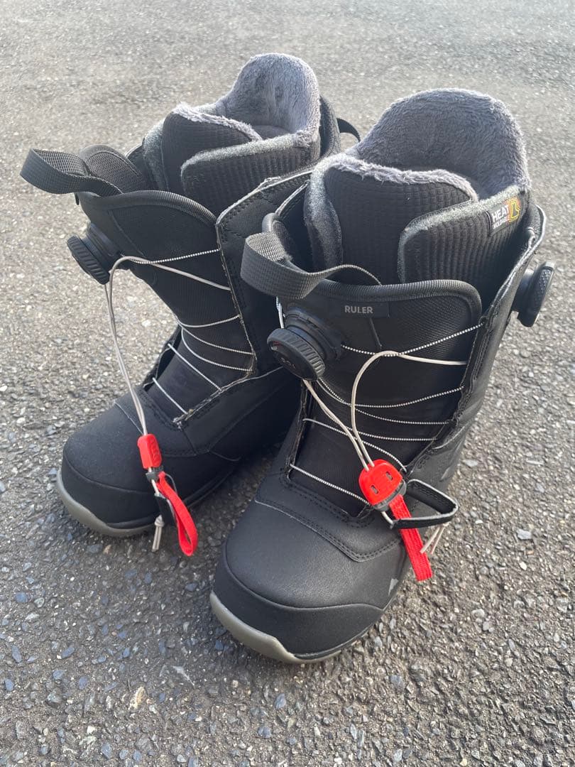 バートンルーラーボア　ワイド　FLUX スノーボードブーツ バインディングセット