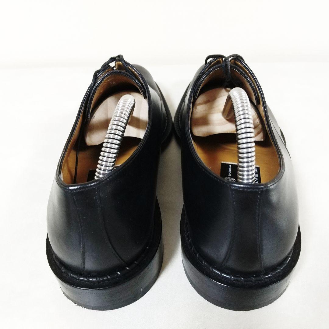 美品　a.testoni　ブラック　プレーントゥ　YK8　　ビジネスシューズ