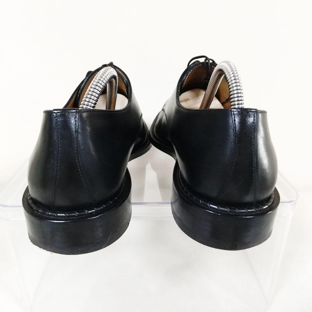 美品　a.testoni　ブラック　プレーントゥ　YK8　　ビジネスシューズ