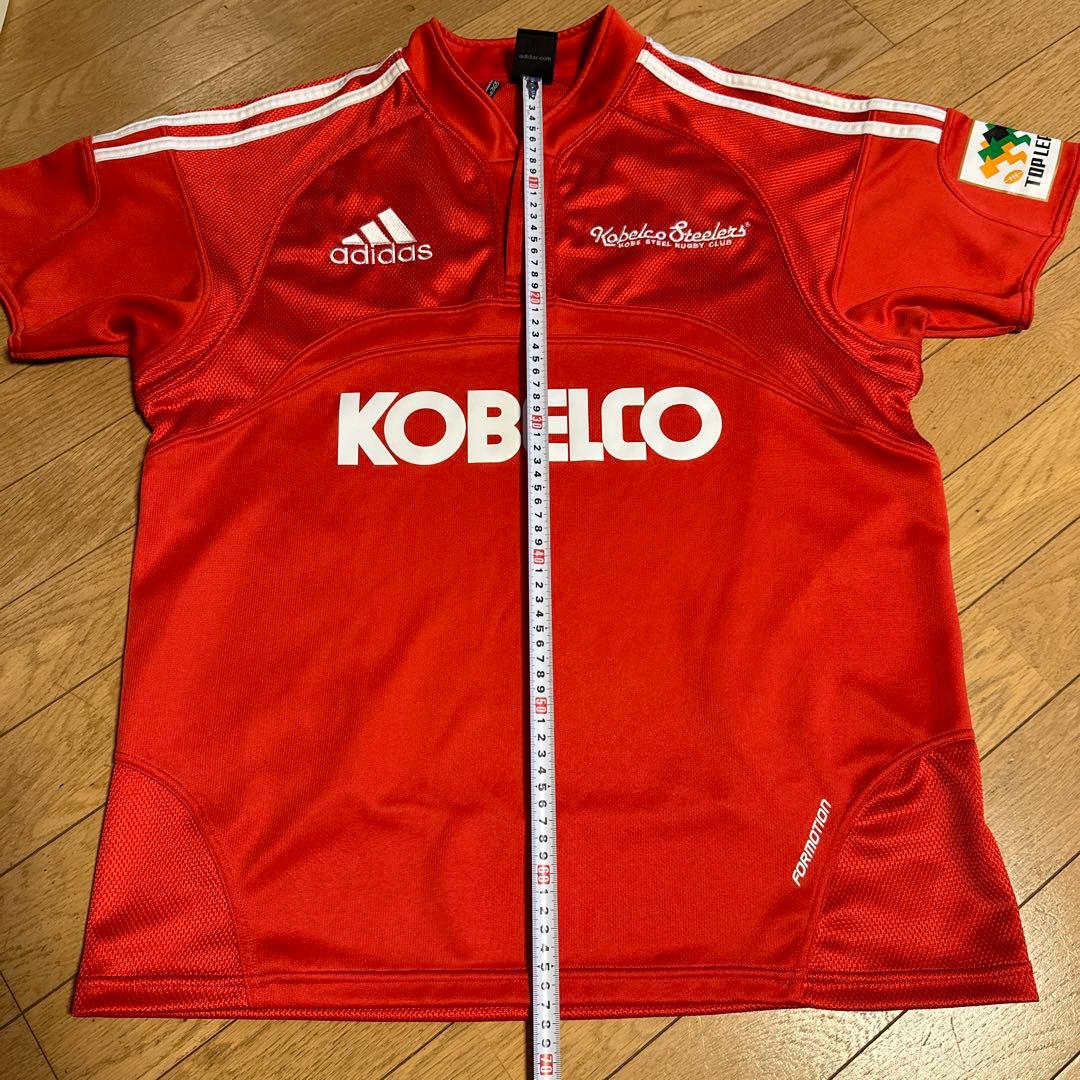 日本製 adidas ラグビー 神戸コベルコスティーラーズ ユニフォーム