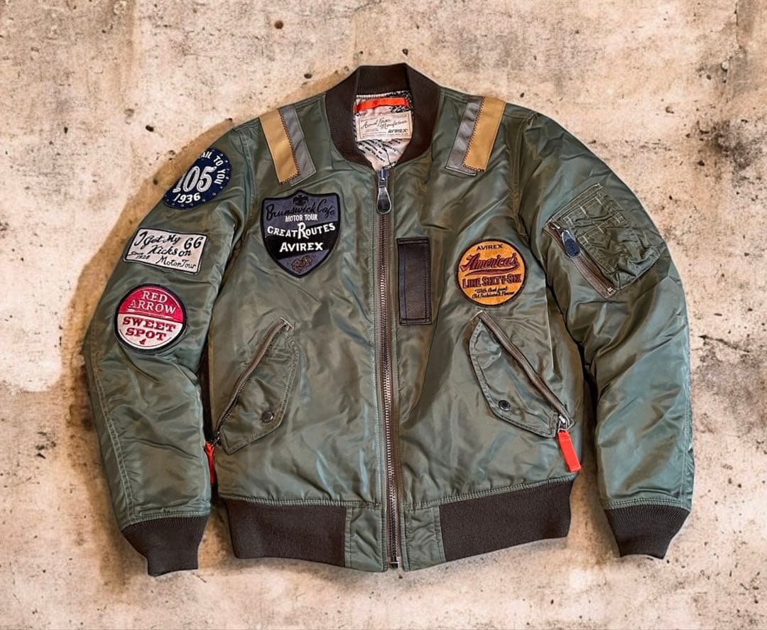 【稀少】AVIREX MA-1 フライトジャケット