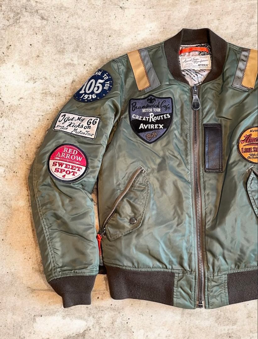 【稀少】AVIREX MA-1 フライトジャケット