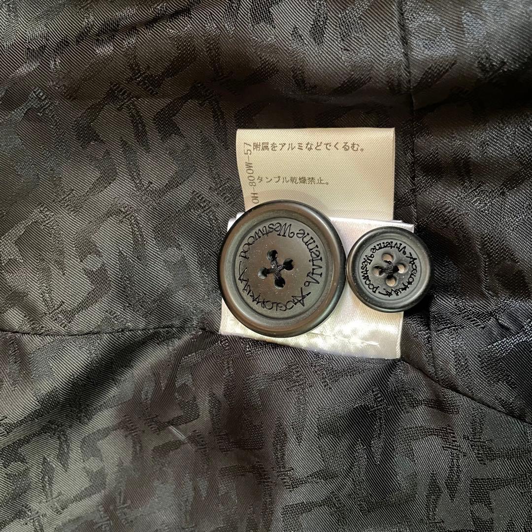 Vivienne Westwood ダブルブレスト コート ブラック 42