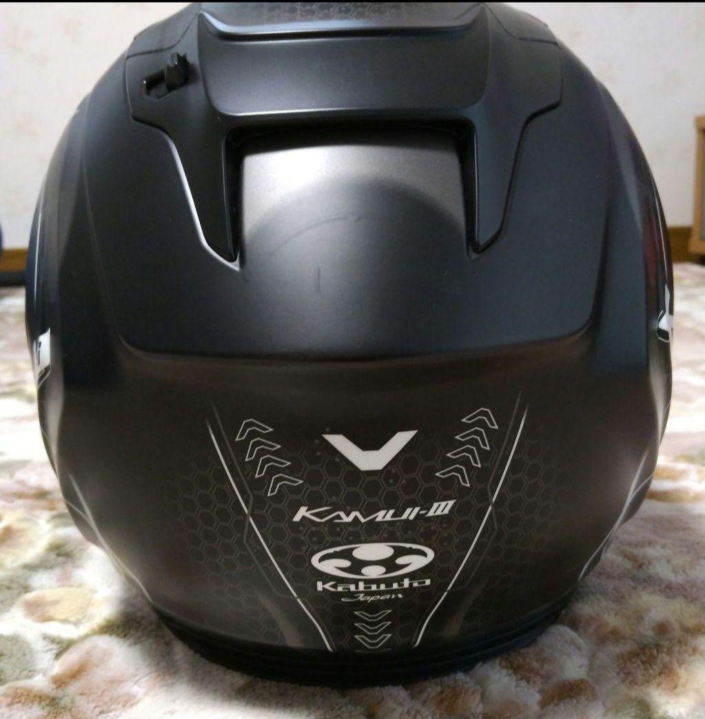 Kabuto フルフェイスヘルメット ブラック　カムイ3 Mサイズ