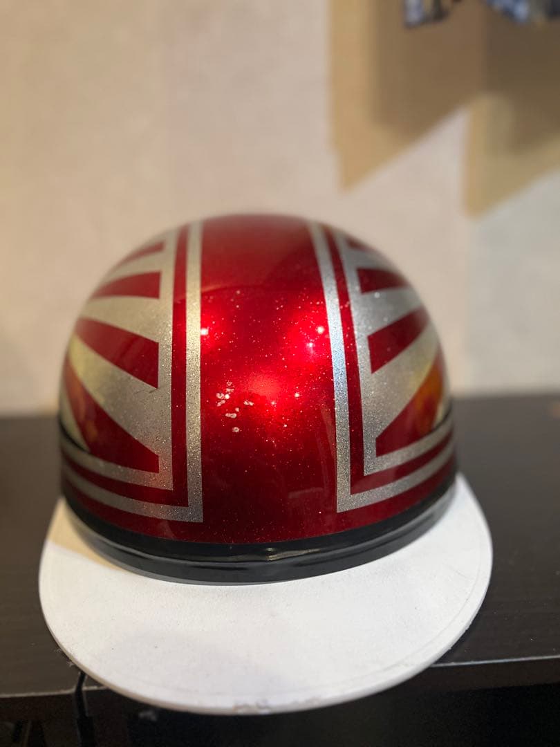 富士山デザイン 半帽ヘルメット