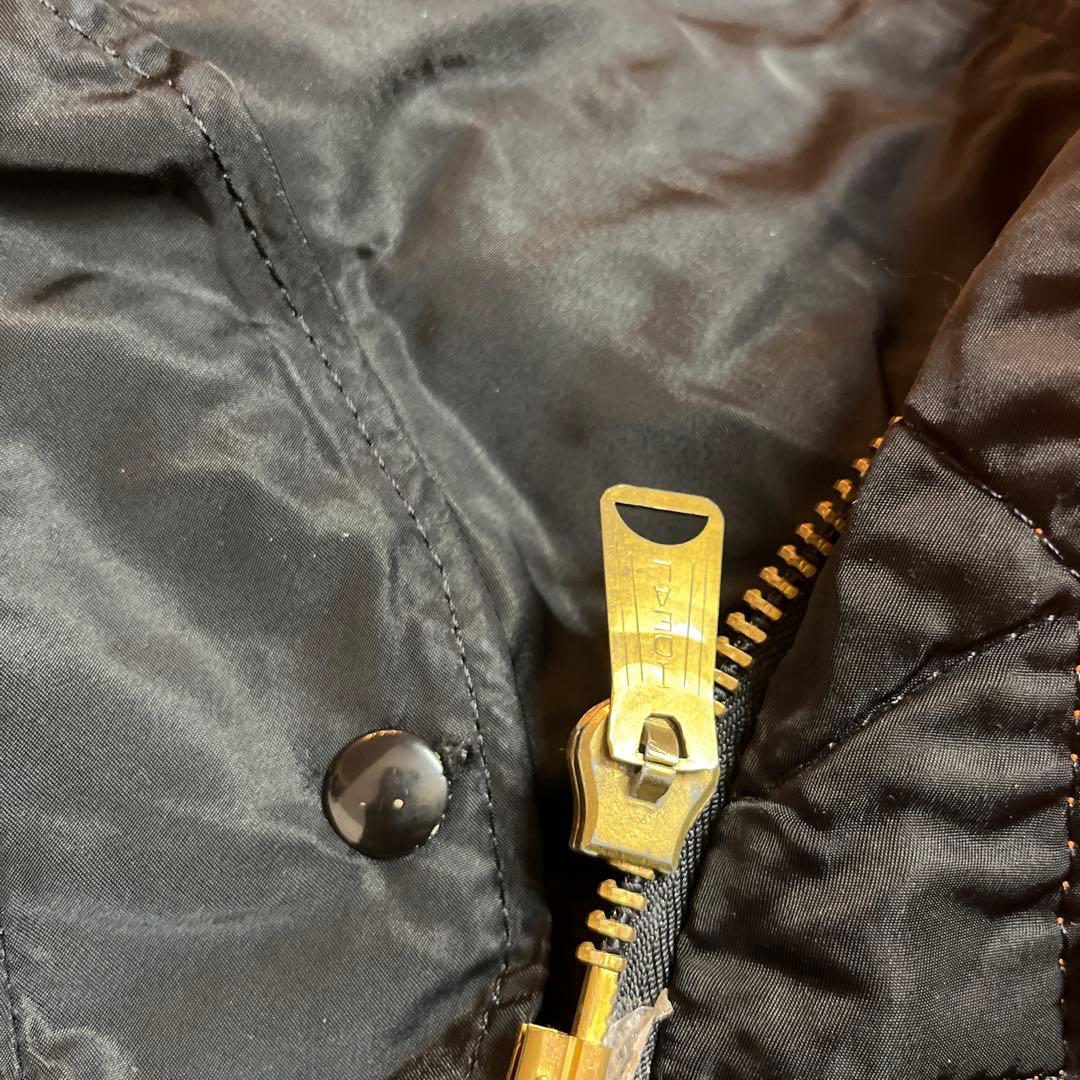 90s アルファ MA-1 サイズL ブラック フライトジャケット USA製