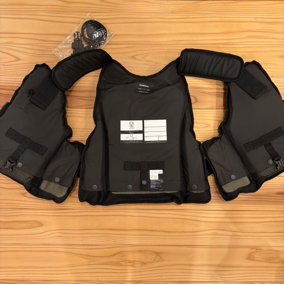 SHIMANO ロックショアベスト VF-029U ブラック