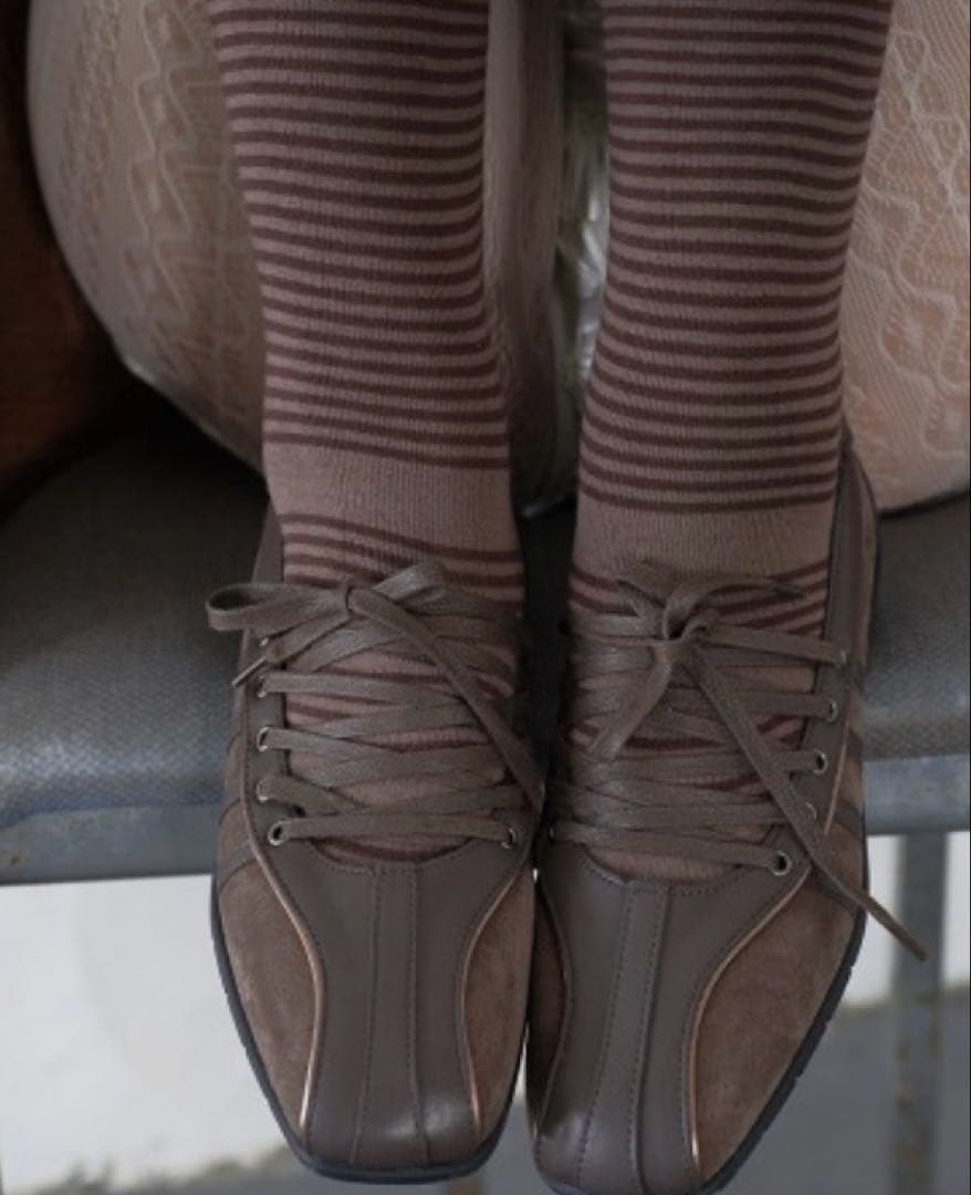 Rockfish Weatherwear LACE UP SNEAKERSチョコ